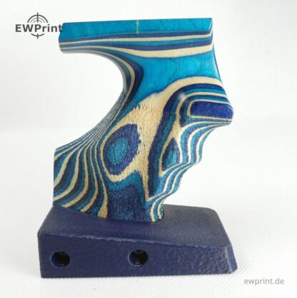 Walther GSP Expert Dunkelblau Kunststoffnarbung